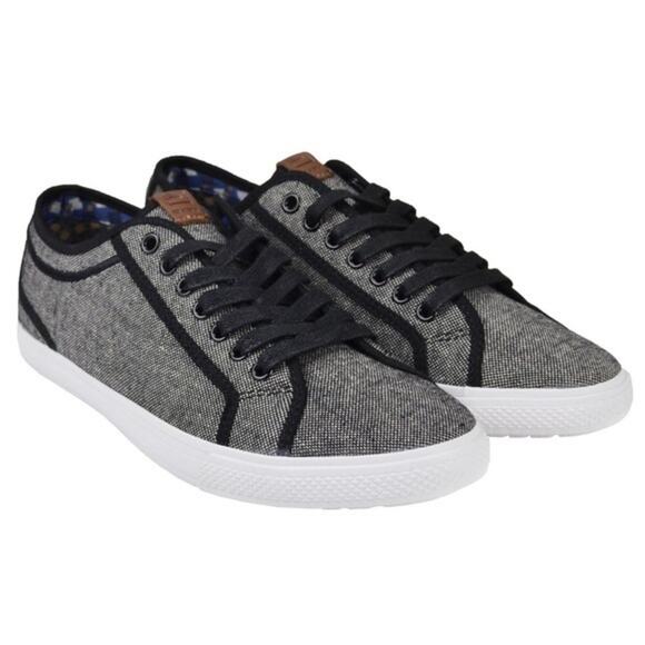 Ben Sherman Chandler Lo-Lace Up Sneaker Size 8.5 Black - Picture 1 of 3